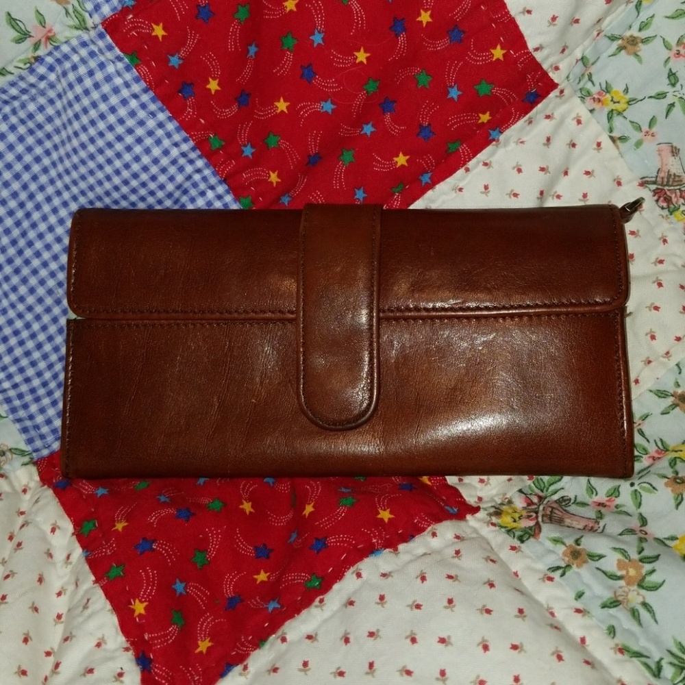 Hobo International vintage leather wallet